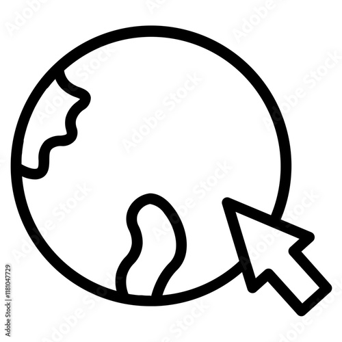 World Everyone Public Line Icon