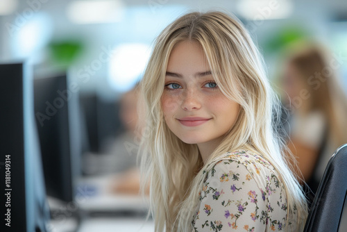 Smiling Customer Service