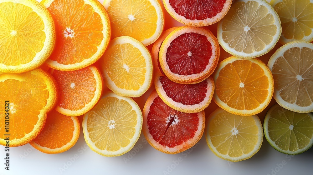 A vibrant collection of citrus fruits A vibrant collection of citrus fruits