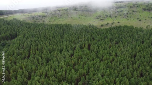 Aerial Mountain View photo