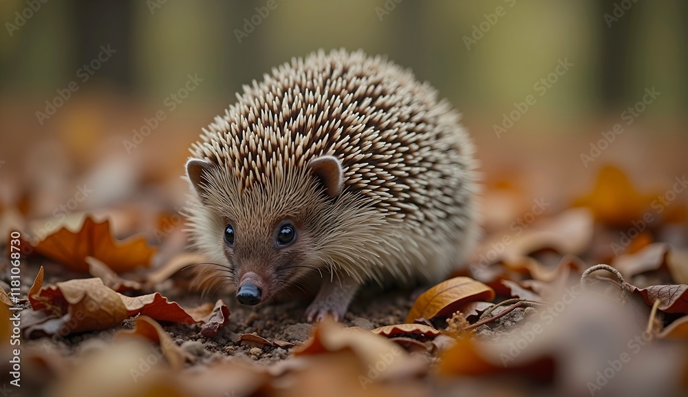Fototapeta premium hedgehog in the wild