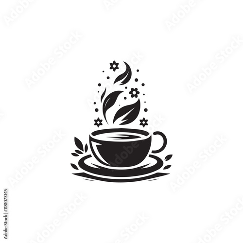 Tea Cup icon vector symbol design art illustration