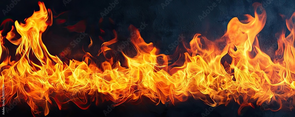 Fire abstract background idea. Vibrant flames dancing against a dark background, showcasing the beauty of fire. Fire abstract background idea. Vibrant flames dancing against a dark background, showcasing the beauty of fire.
