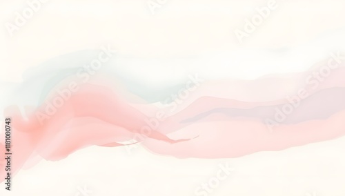 Delicate rainbow pastel gradient for elegant visual design