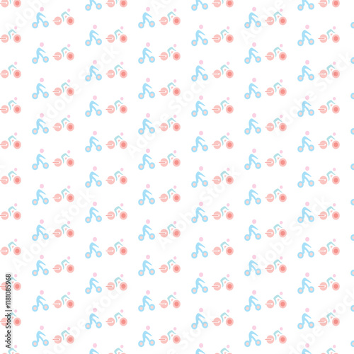 Marathon Icon Pattern Design For Social Media Template Background