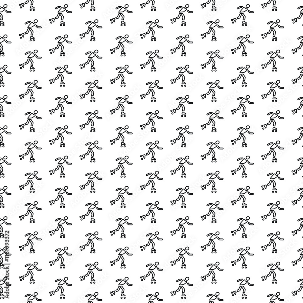 Marathon Icon Pattern Design For Social Media Template Background Marathon Icon Pattern Design For Social Media Template Background