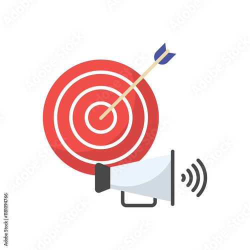 Target vector icon