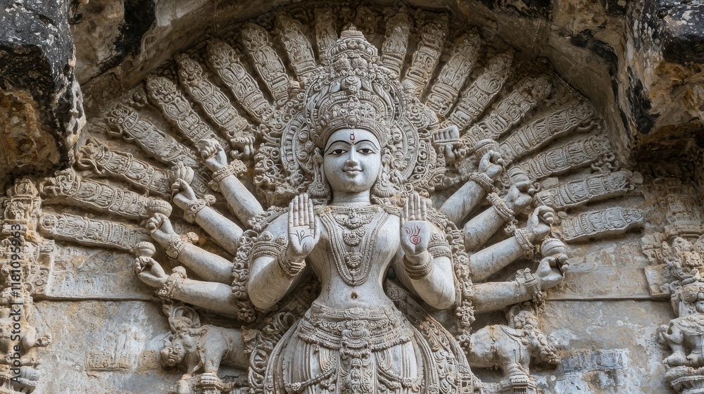 Fototapeta premium Hindu god Vishnu 