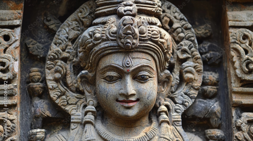 Hindu god Vishnu Hindu god Vishnu