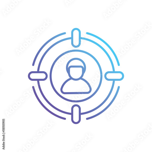 Target Audience vector icon