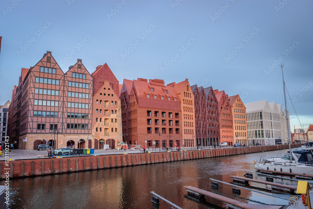 Naklejka premium Gdansk, Poland - December 21 2024