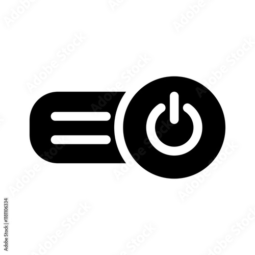 Minimalist toggle strong icon featuring a sleek, modern design. Perfect for user interface elements, navigation controls, and settings. Simple, versatile, and ideal for digital or web applications.