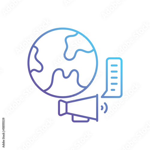 Public Relation vector icon