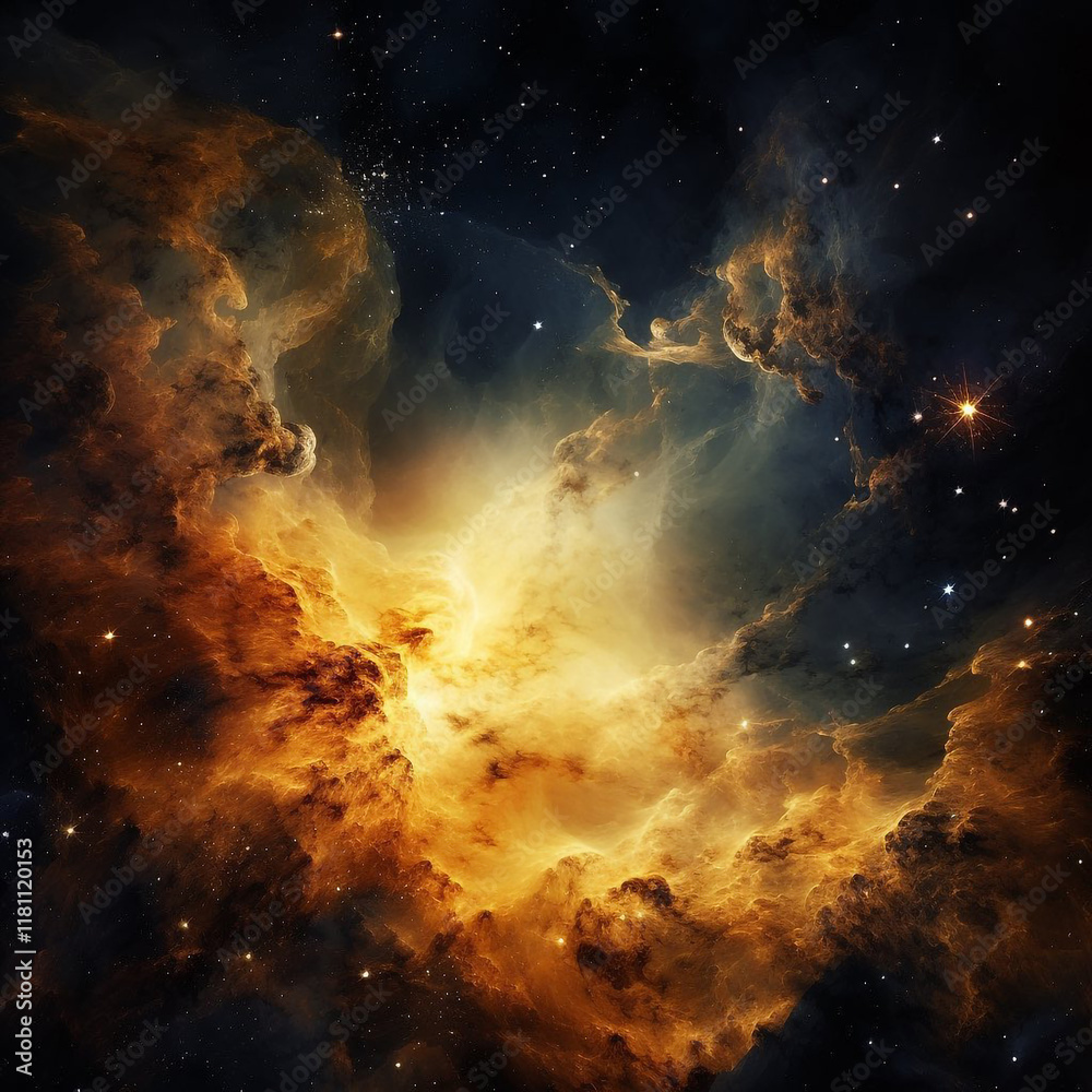 Fototapeta premium lights in the space