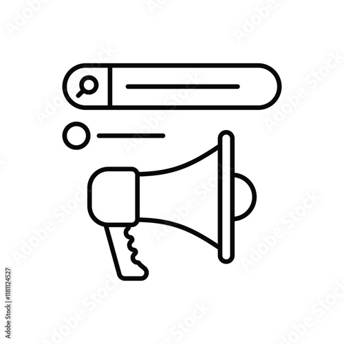 Search Results vector icon