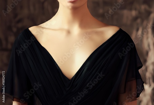 chic little black dress