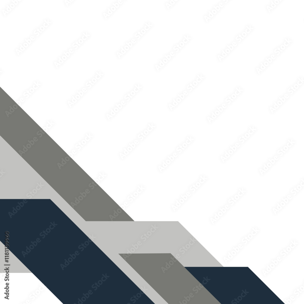 Geometric Modern Business Corner Geometric Modern Business Corner