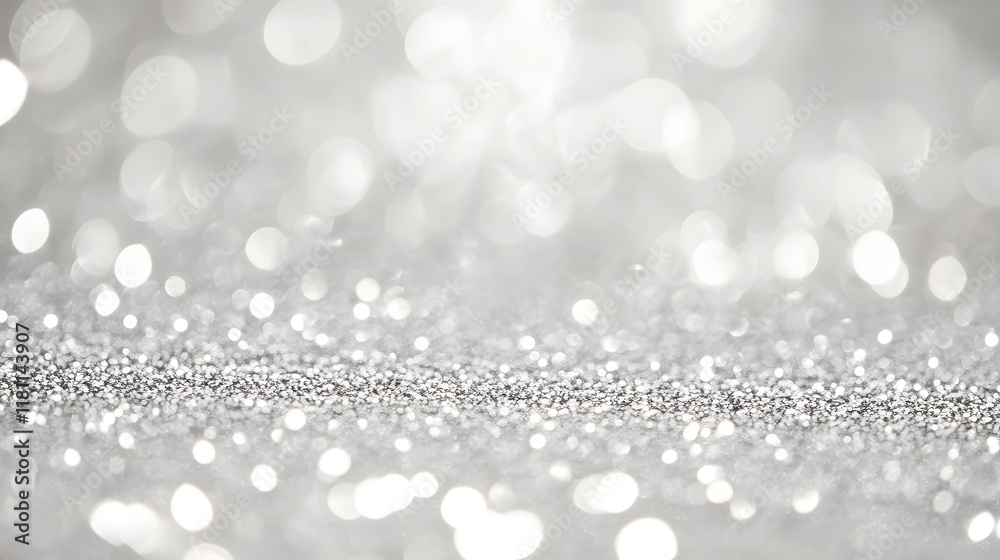 An abstract glittering background sparkles in silver and white. An abstract glittering background sparkles in silver and white.