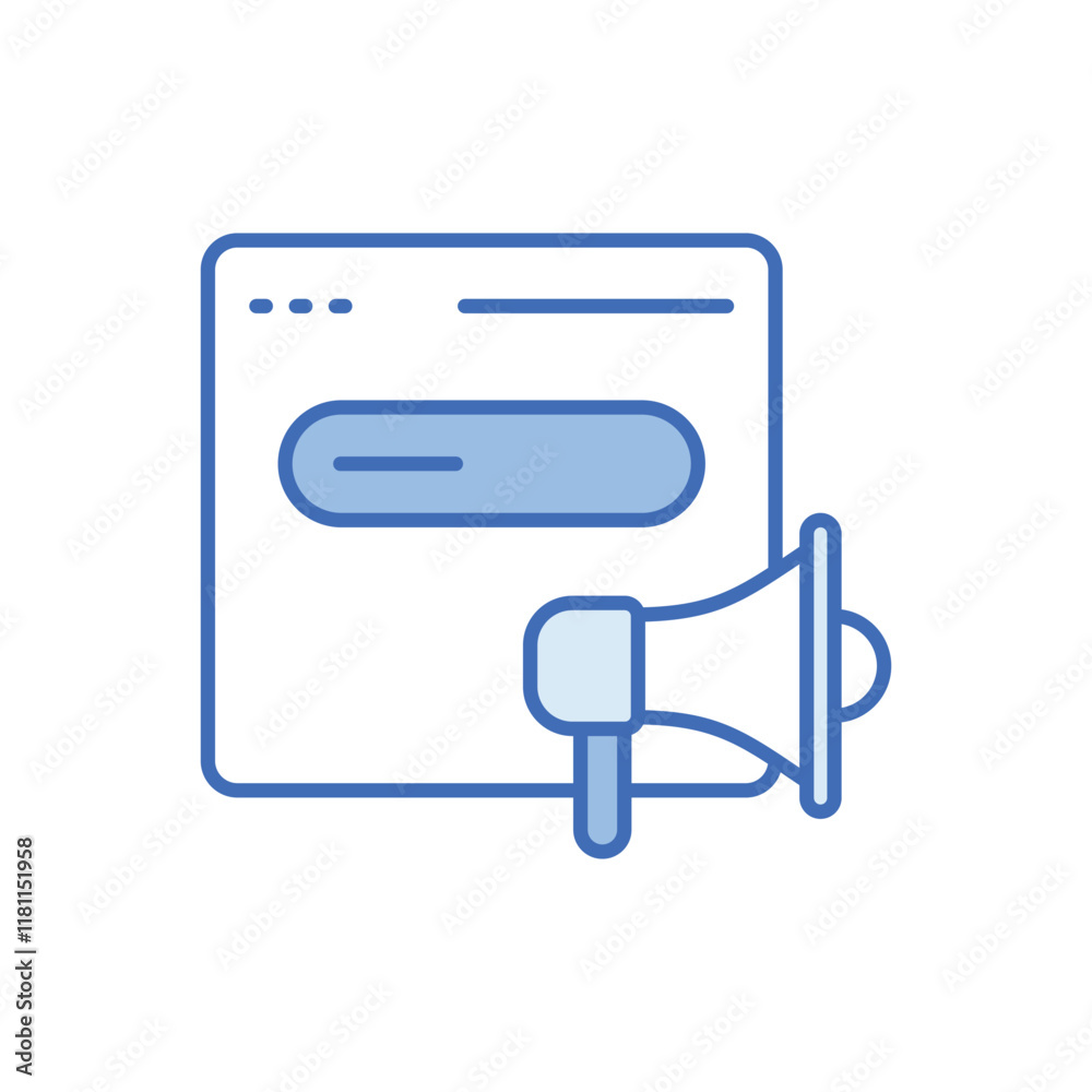 Website vector icon Website vector icon
