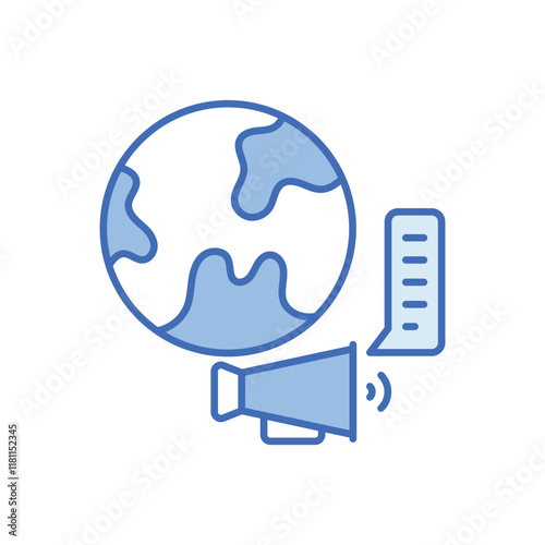 Public Relation vector icon