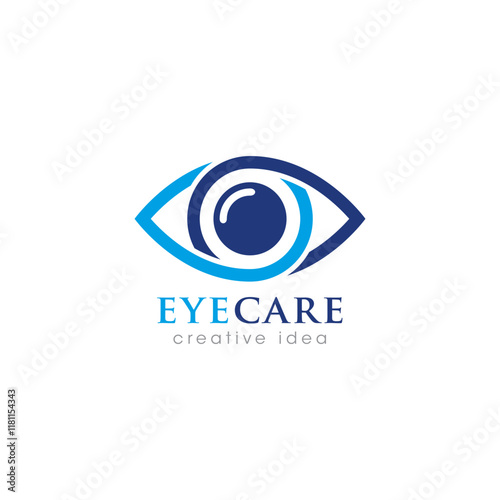Creative Eye Concept Logo Design Template