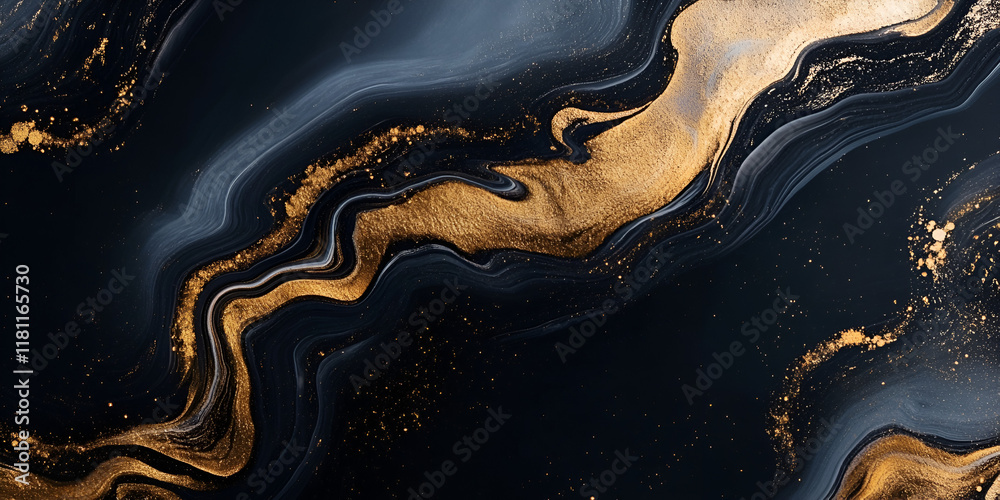 Liquid Gold Abstract: Swirling abstract art in deep black and luxurious gold, creating a mesmerizing blend of color and texture. perfect for modern and elegant designs. Liquid Gold Abstract: Swirling abstract art in deep black and luxurious gold, creating a mesmerizing blend of color and texture. perfect for modern and elegant designs.