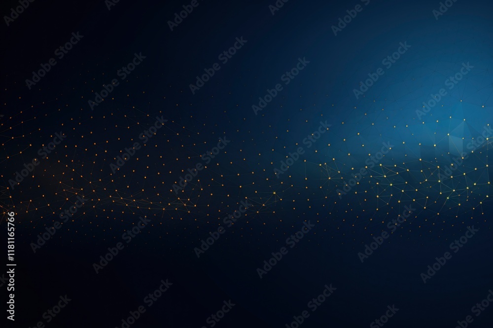 Abstract dark blue geometric matrix background Abstract dark blue geometric matrix background