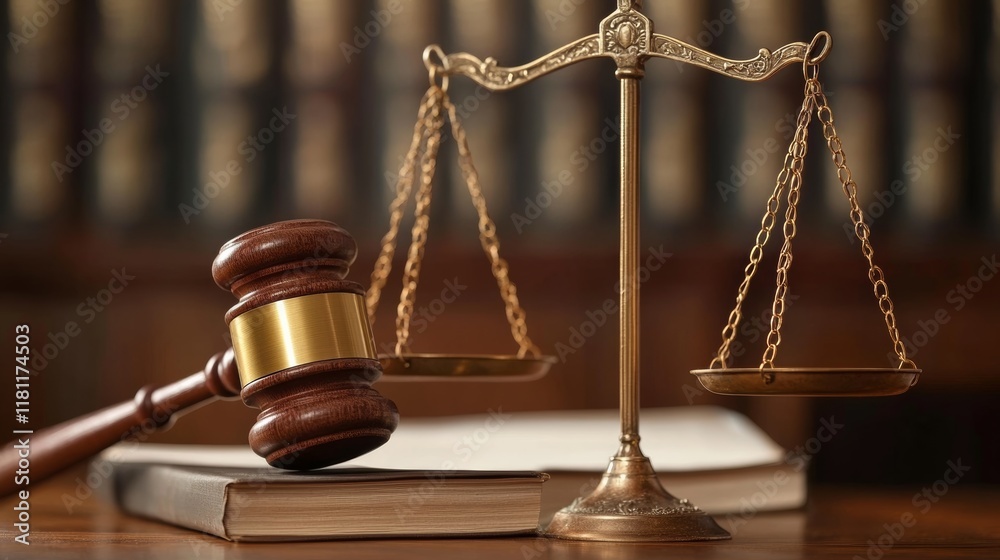 Judge gavel with scales of justice, Asian Business and lawyer or counselor consulting and discussing contract papers with laptop and tablet at law firm Judge gavel with scales of justice, Asian Business and lawyer or counselor consulting and discussing contract papers with laptop and tablet at law firm