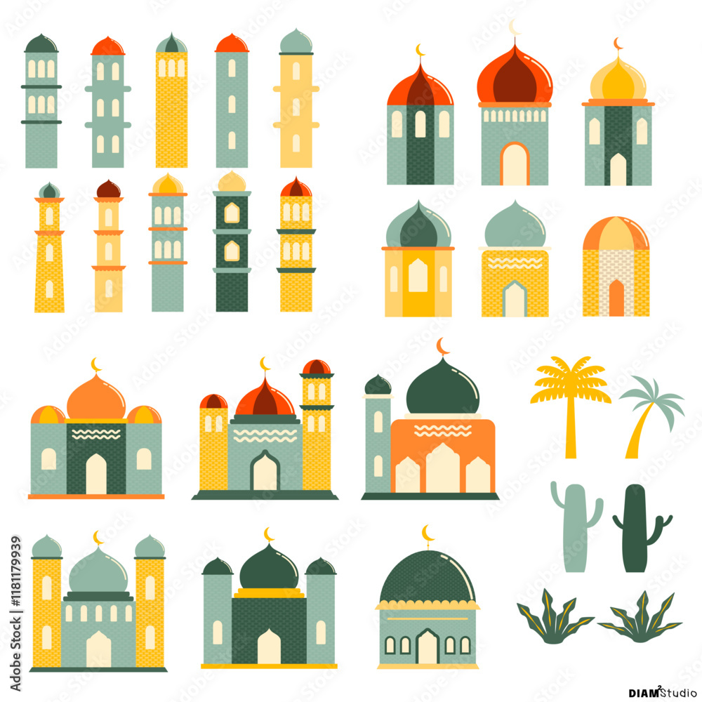 Obraz premium MOSQUE ELEMENTS