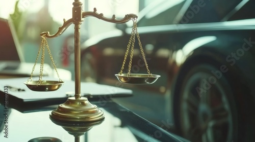 Judge gavel with scales of justice, Asian Business and lawyer or counselor consulting and discussing contract papers with laptop and tablet at law firm