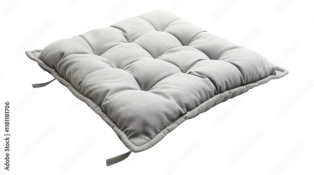 Obraz premium Cozy cushion inviting relaxation on a sunny afternoon transparent background