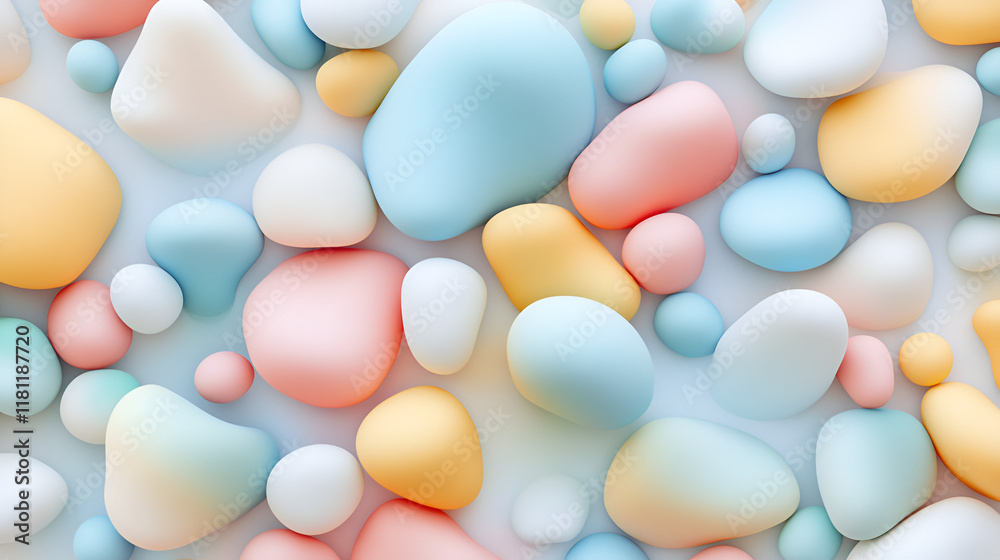 Pastel Pebble Dreamscape Pastel Pebble Dreamscape