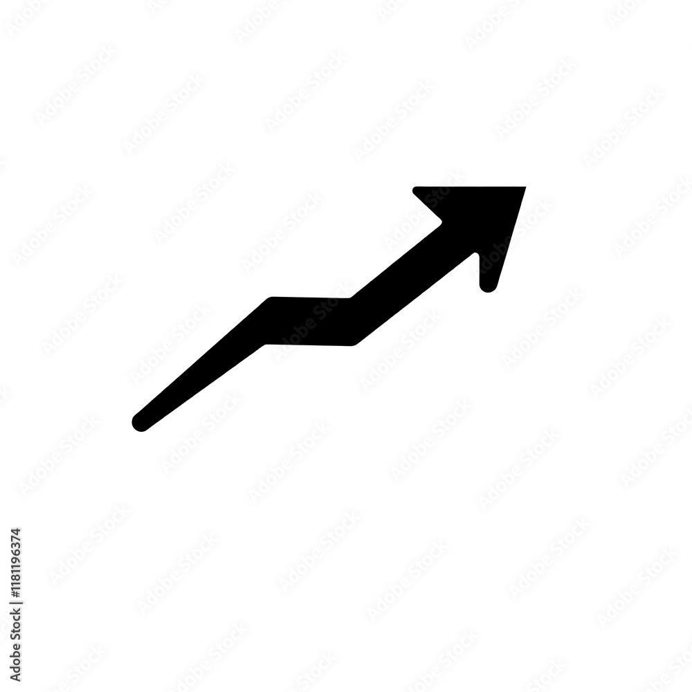 Growth Arrow Icon Growth Arrow Icon