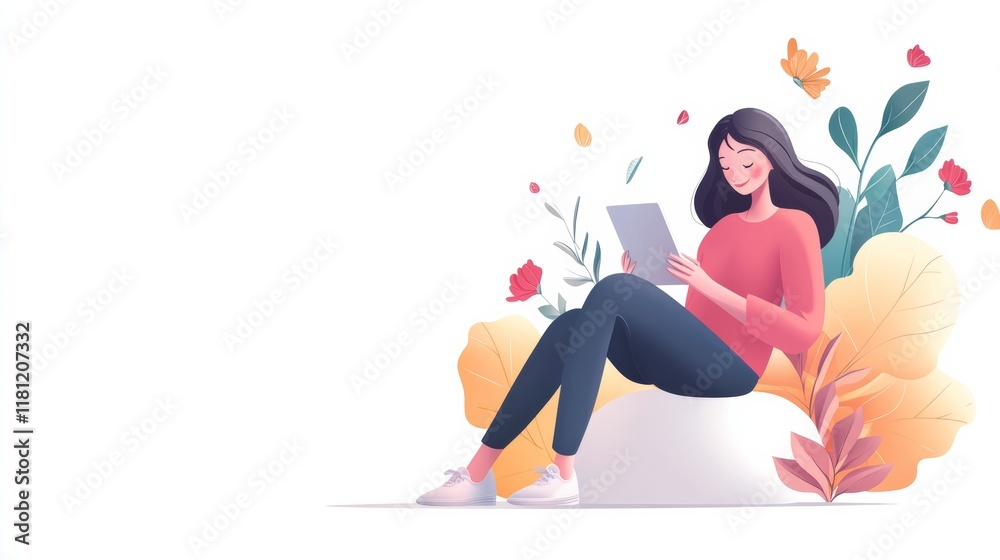 Online tax payment service. Landing page template for web on white background Online tax payment service. Landing page template for web on white background