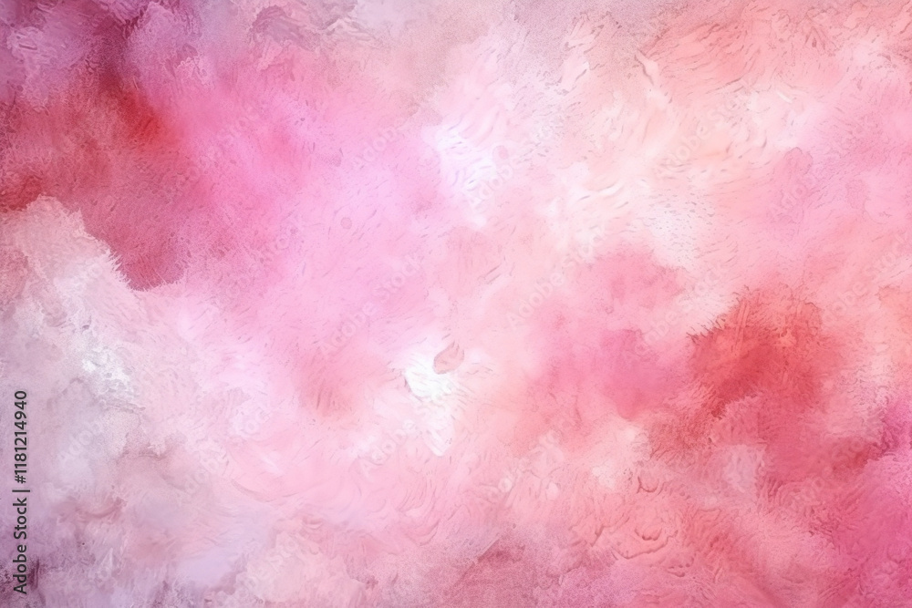 Fototapeta premium Delicate sepia background with paint stains watercolor texture Watercolor background texture soft pink, Light pink abstract watercolor background with paper texture and stains, 
