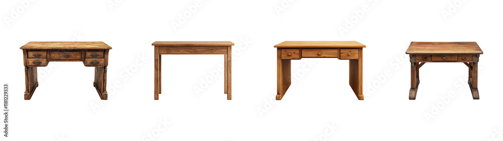 collection table isolated on transparent background collection table isolated on transparent background