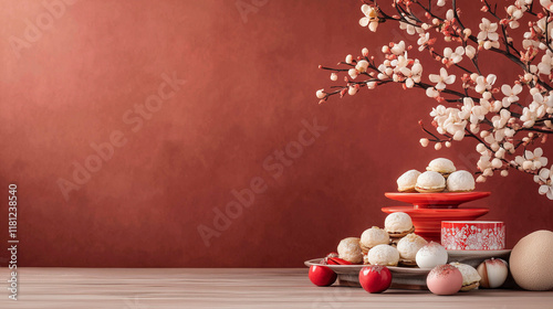 Red and White Chinese New Y...