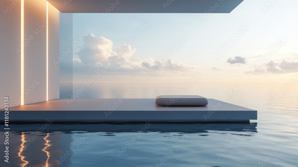 3d background product display podium scene with leaf geometric platform,cloud and sky, palm shadows and white stone podium,Mockup for eco beauty cosmetic advertising,Copy space. 3d background product display podium scene with leaf geometric platform,cloud and sky, palm shadows and white stone podium,Mockup for eco beauty cosmetic advertising,Copy space.