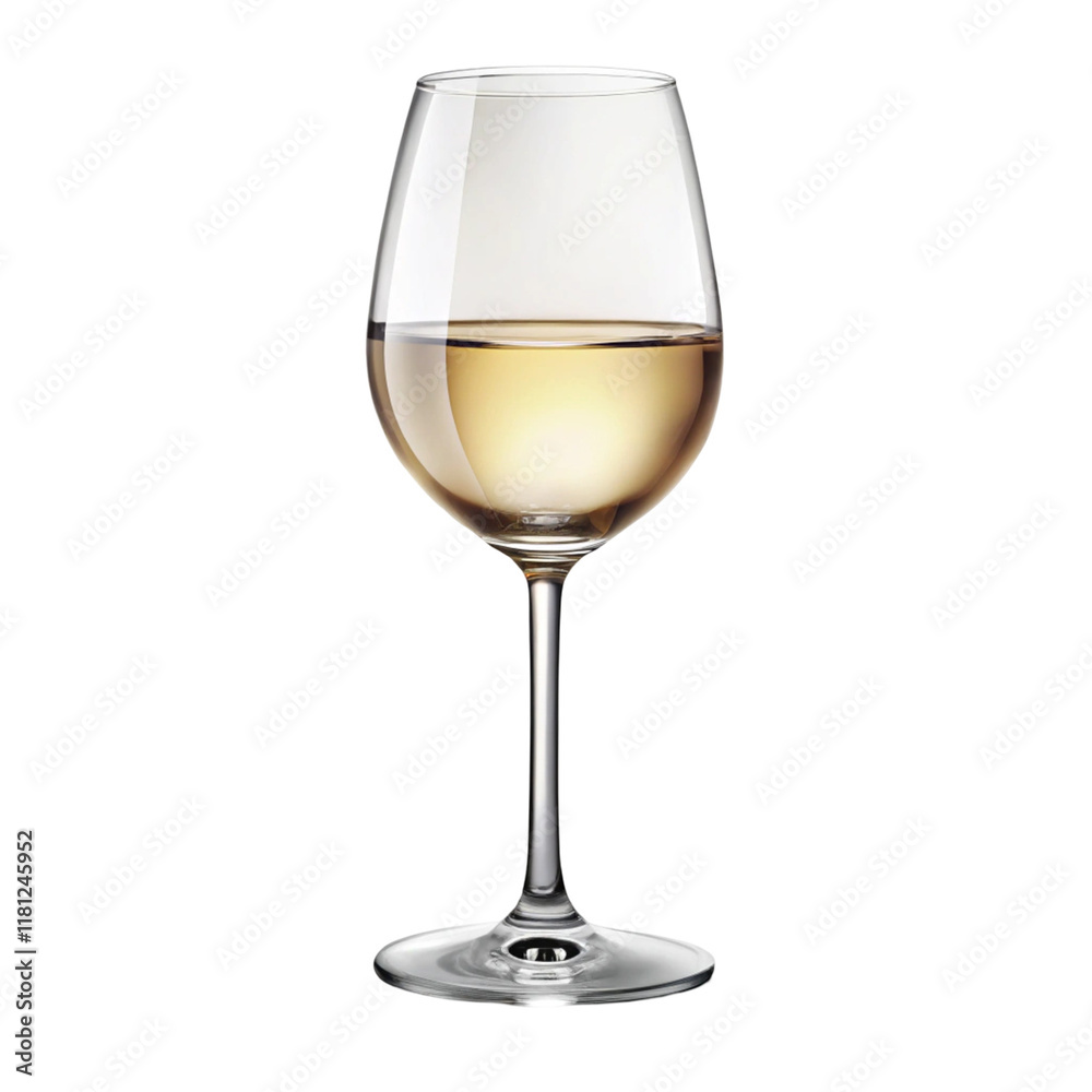 Glass of white wine isolated on transparent background
Glass of white wine isolated on transparent background