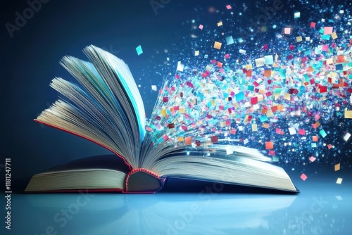 Obraz na płótnie Digital learning platforms and online education tools for interactive remote study and improved e-learning experiences in a connected world w salonie