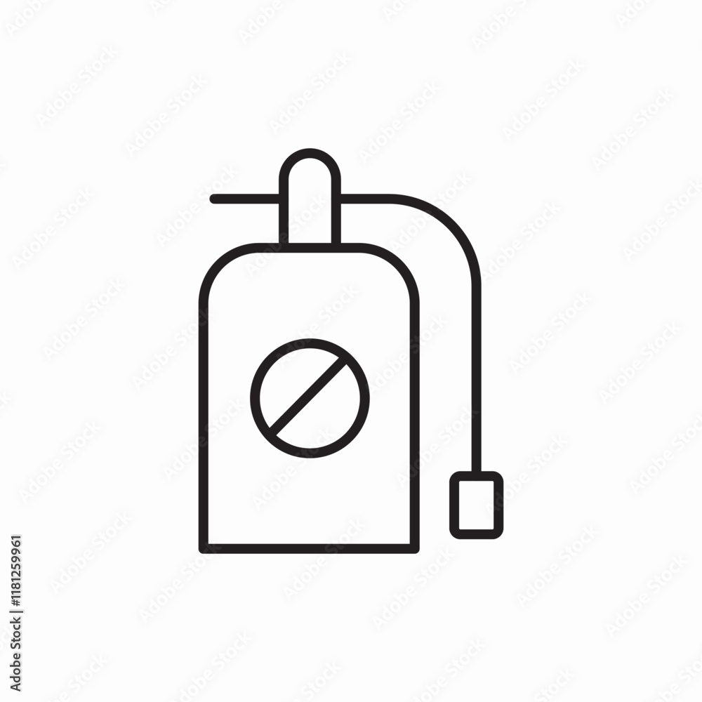 Insecticide Spray Pest Control Bottle icon vector sign Insecticide Spray Pest Control Bottle icon vector sign