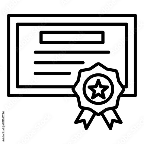 Certificate Icon