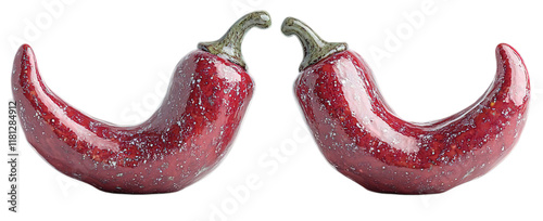 vibrant red chili peppers