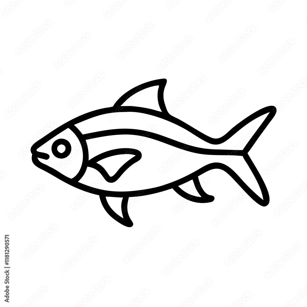 ember tetra fish icon, fish line art, fish vector - simple black line art icon of ember tetra fish perfect for logos, and fish-themed designs. ember tetra fish icon, fish line art, fish vector - simple black line art icon of ember tetra fish perfect for logos, and fish-themed designs.