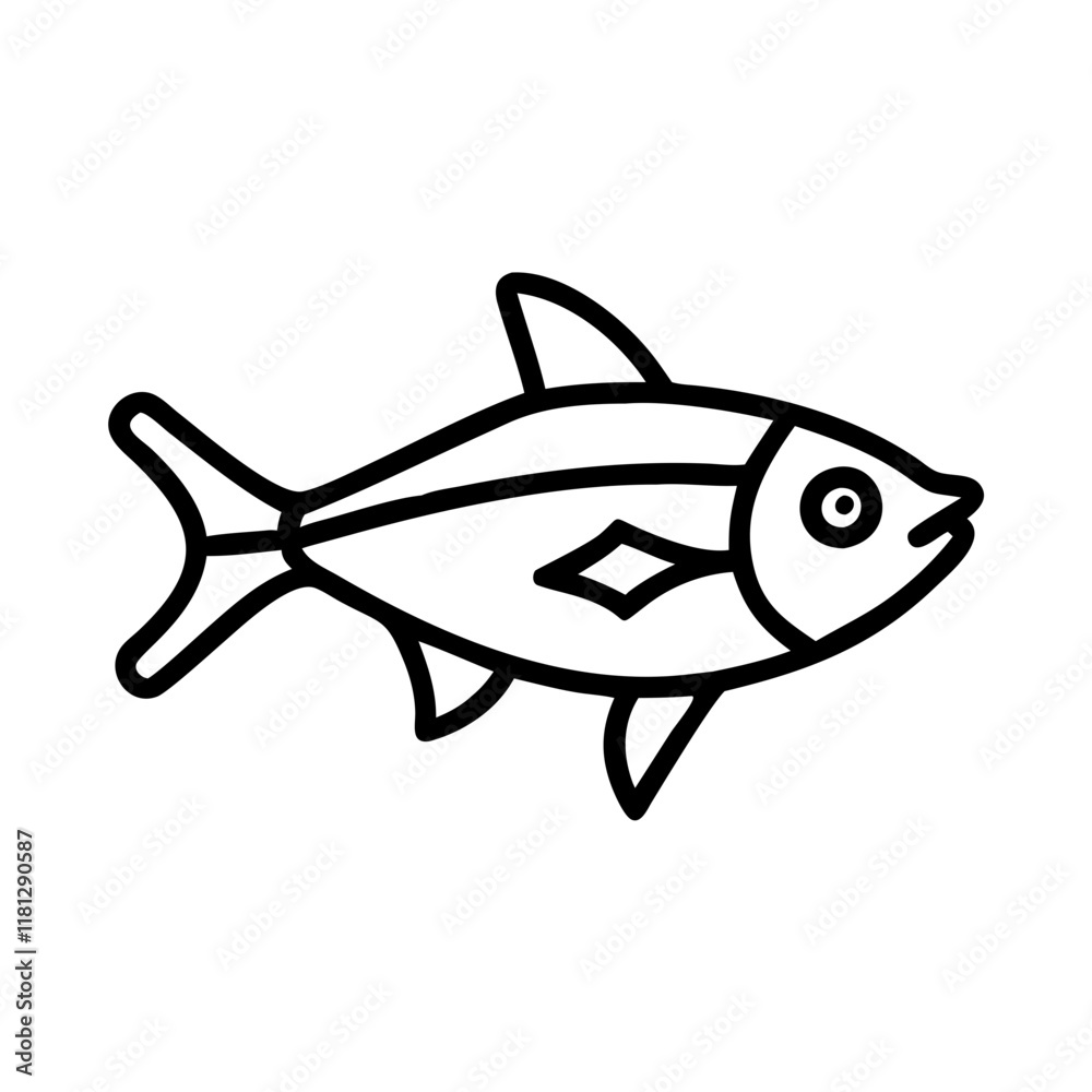ember tetra fish icon, fish line art, fish vector - simple black line art icon of ember tetra fish perfect for logos, and fish-themed designs. ember tetra fish icon, fish line art, fish vector - simple black line art icon of ember tetra fish perfect for logos, and fish-themed designs.