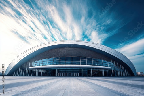 A Stunning Contemporary Sports Arena Perfect for Hosting Major Events and Competitions photo