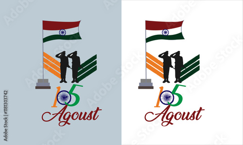 15 agoust indian indipendents day, vector design use this design photo