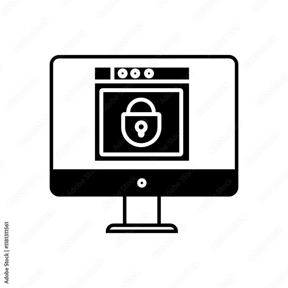Password icon vector. protection illustration sign. security symbol or logo. Password icon vector. protection illustration sign. security symbol or logo.