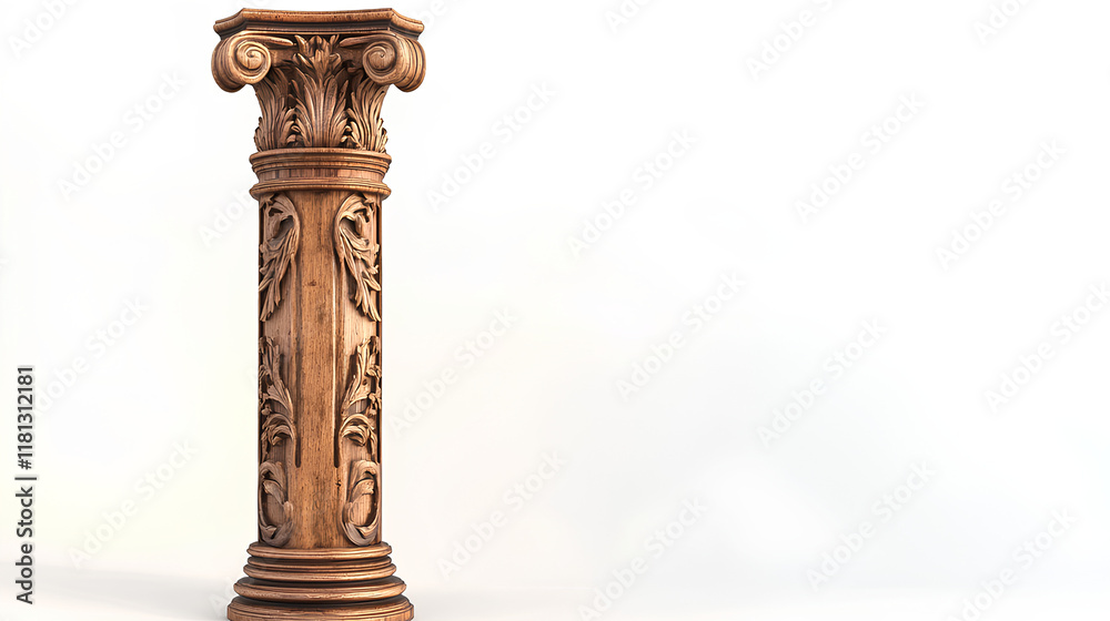 Naklejka premium Morris Column, traditional advertising support for theaters 