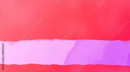 Wallpaper Mural Horizontal pink and purple watercolor stripe on a red textured background Torontodigital.ca